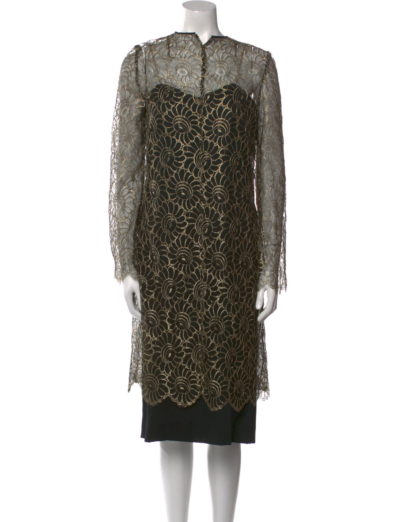 Richilene Vintage Midi Length Dress