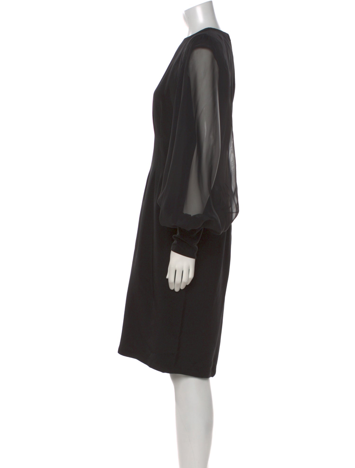 Richilene Crew Neck Midi Length Dress