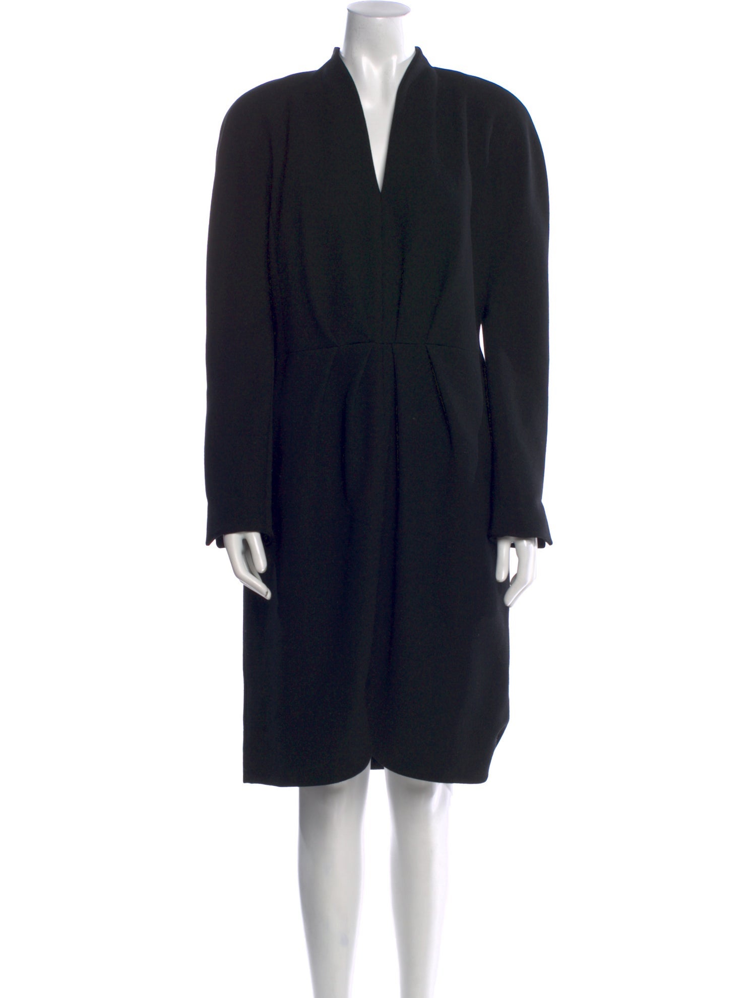 Richilene V-Neck Knee-Length Dress