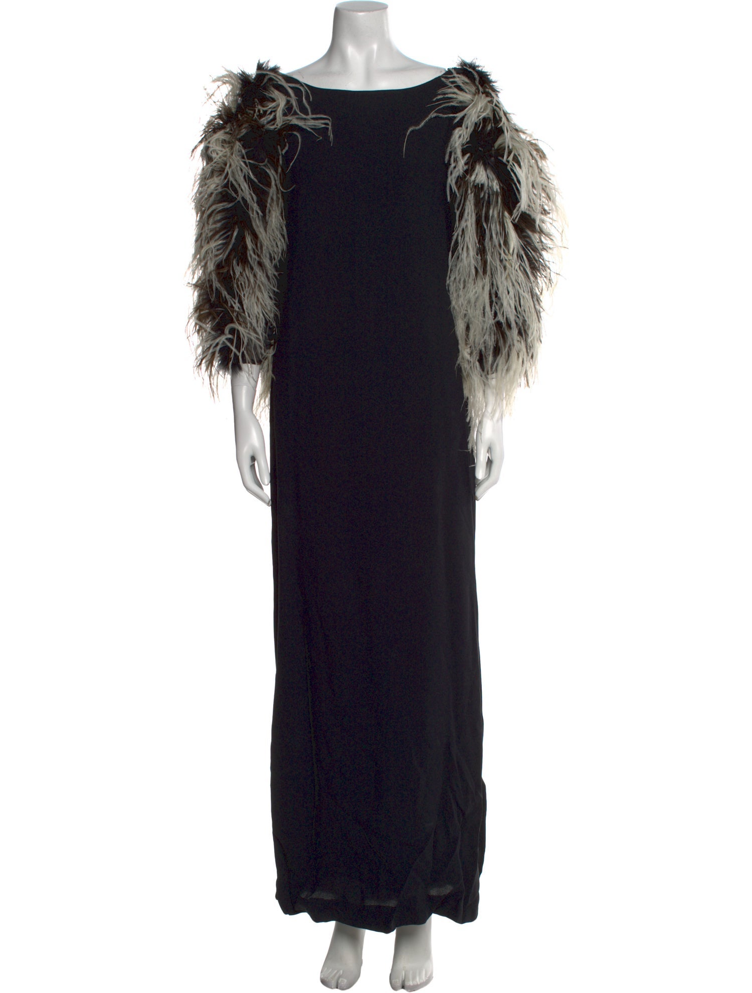 Richilene Printed Long Dress