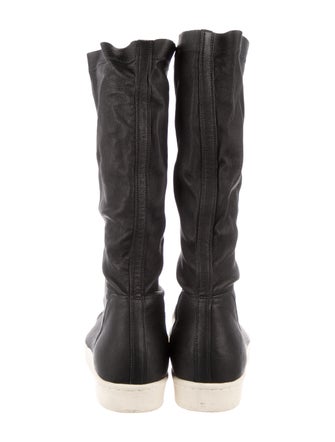 Rick Owens x Adidas RO Superstar Boot Leather Boots