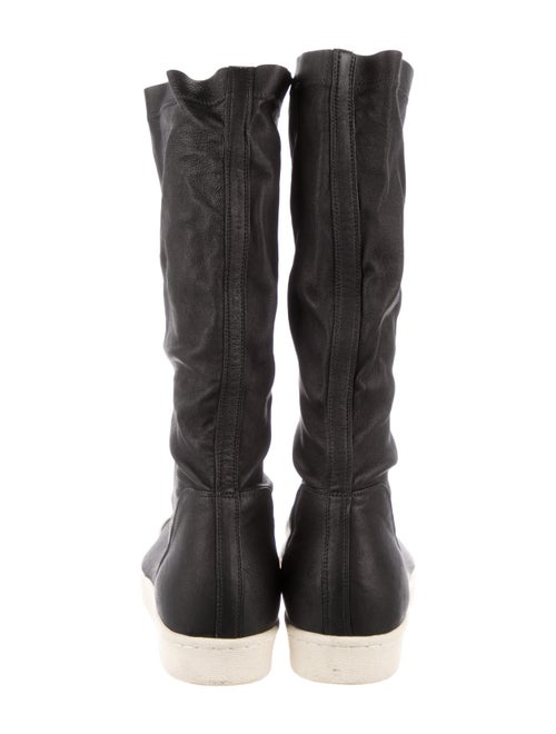 Rick Owens x Adidas RO Superstar Boot Leather Boots