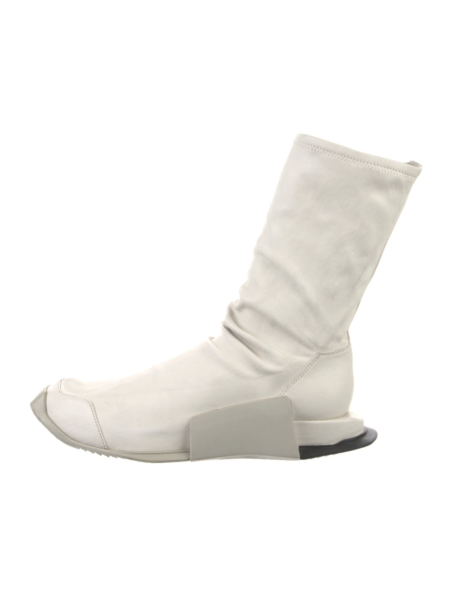Rick Owens x Adidas Leather Athletic Sneakers