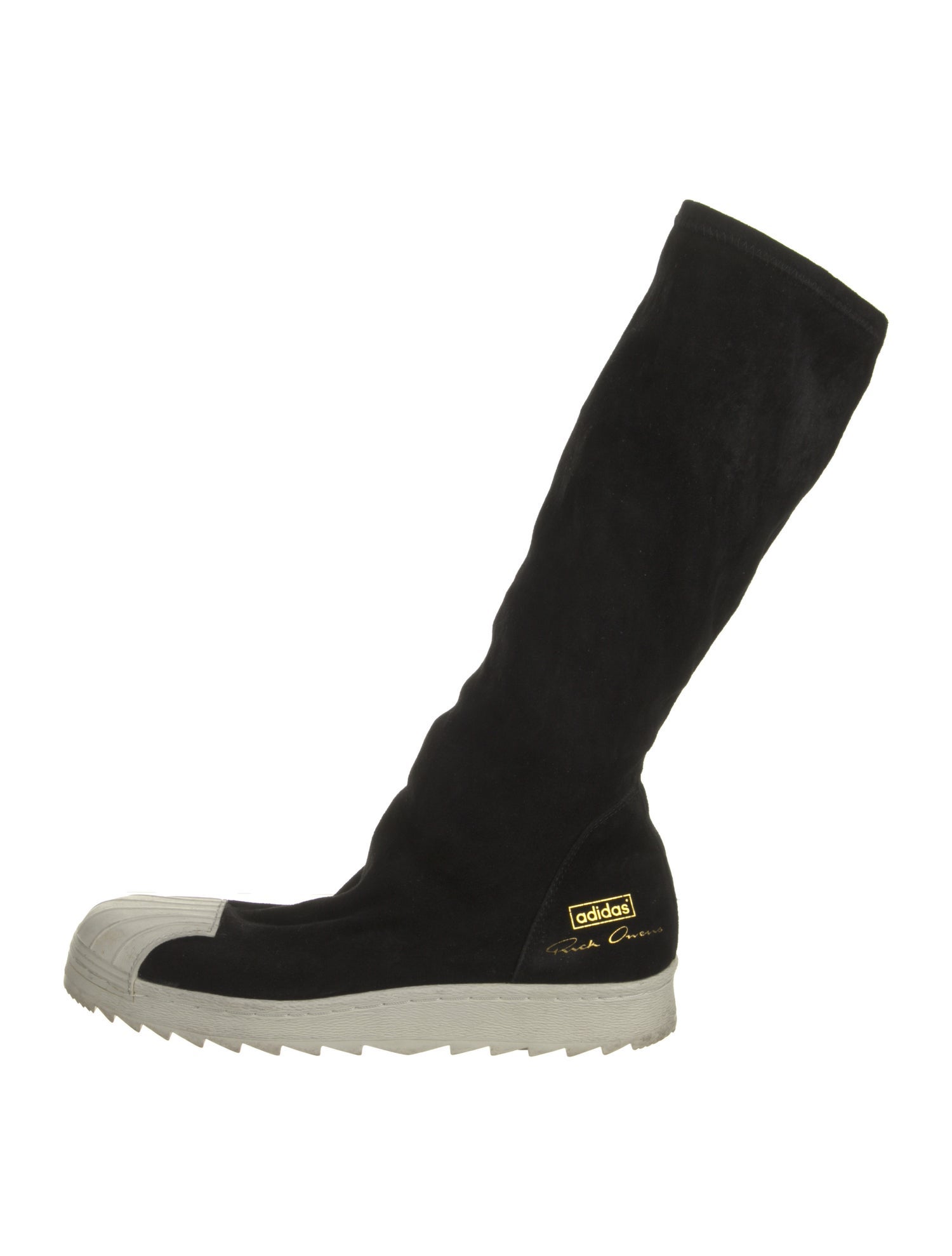 Rick Owens x Adidas Suede Sock Boots
