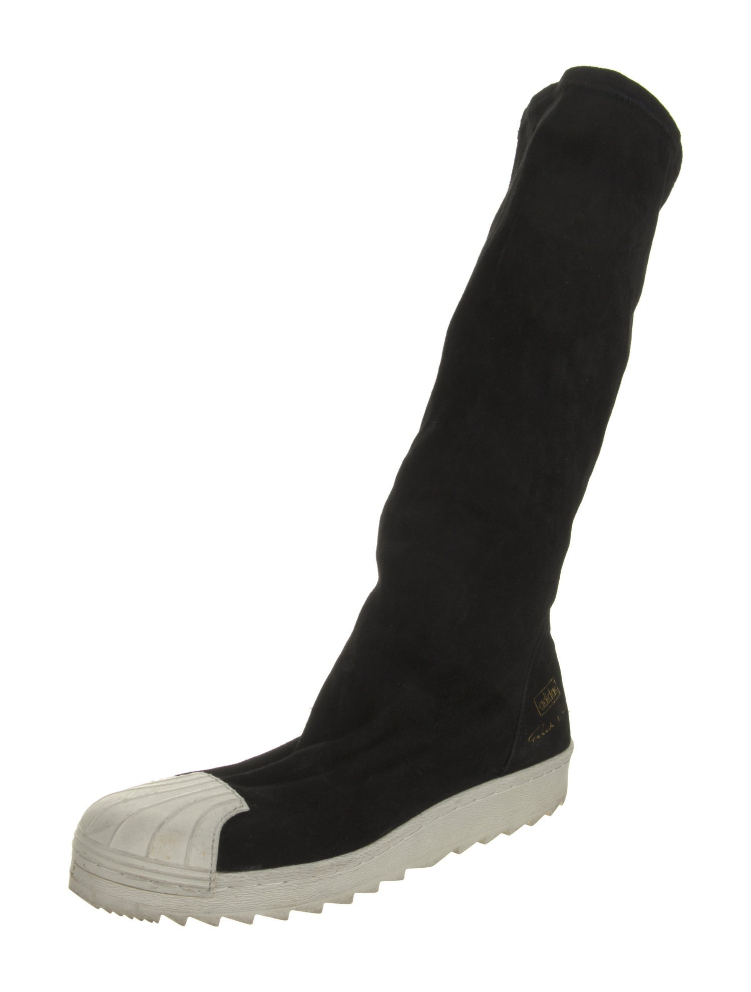 Rick Owens x Adidas Suede Sock Boots