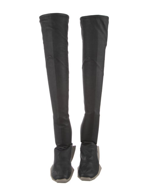 Rick Owens x Adidas Leather Sock Boots