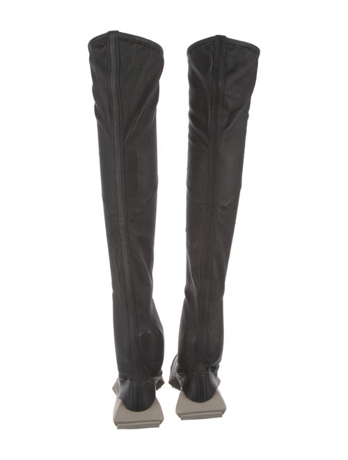 Rick Owens x Adidas Leather Sock Boots