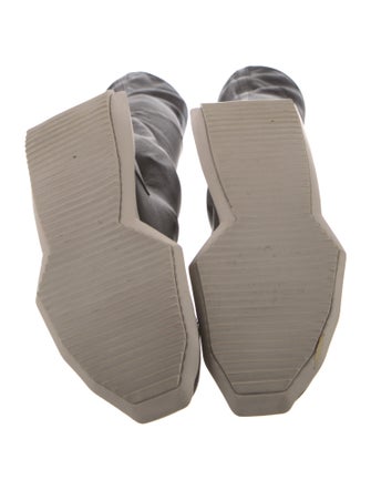 Rick Owens x Adidas Leather Sock Boots