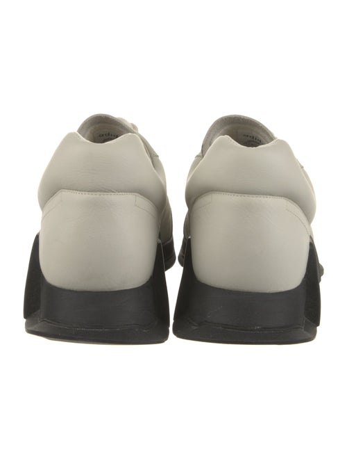 Rick Owens x Adidas Leather Athletic Sneakers