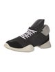 Rick Owens x Adidas Leather Sneakers