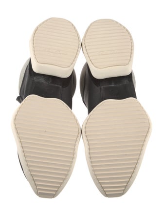 Rick Owens x Adidas Leather Sneakers