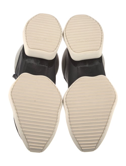 Rick Owens x Adidas Leather Sneakers