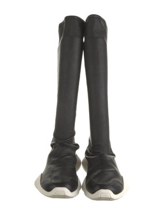 Rick Owens x Adidas Leather Boots