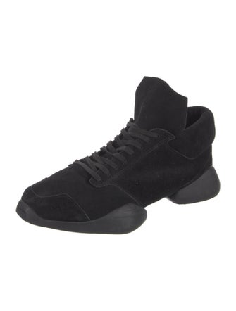 Rick Owens x Adidas Suede Sneakers
