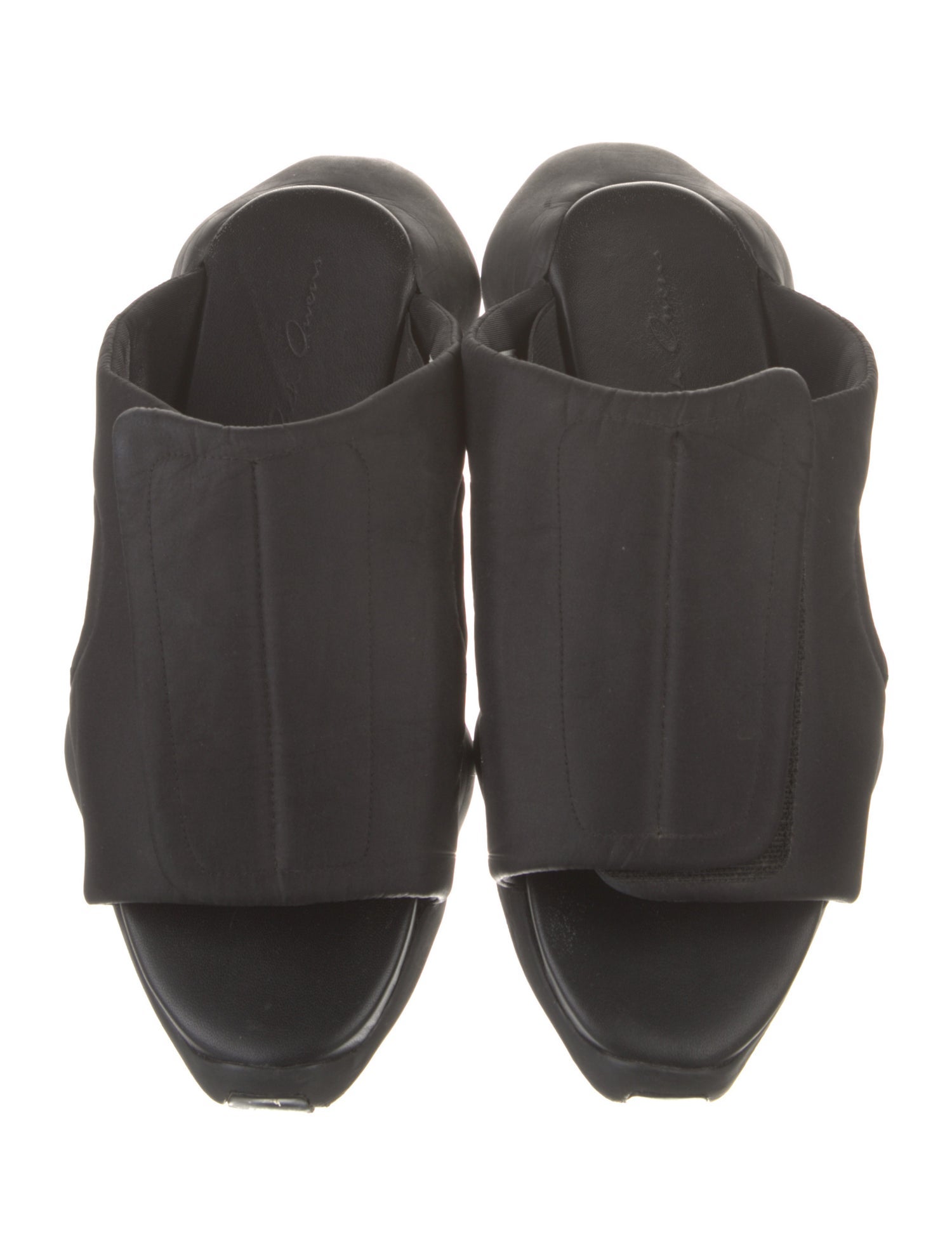 Rick Owens x Adidas Slides - Grey Sandals, Shoes - RICKA20902