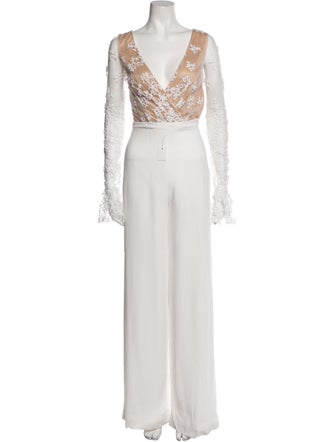 Rime Arodaky Lace Printed Jumpsuit