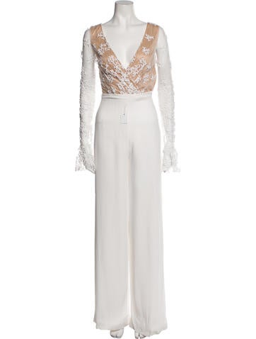 Rime Arodaky Jumpsuits and Rompers Lace Printed Jumpsuit Us4, Fr36 | S