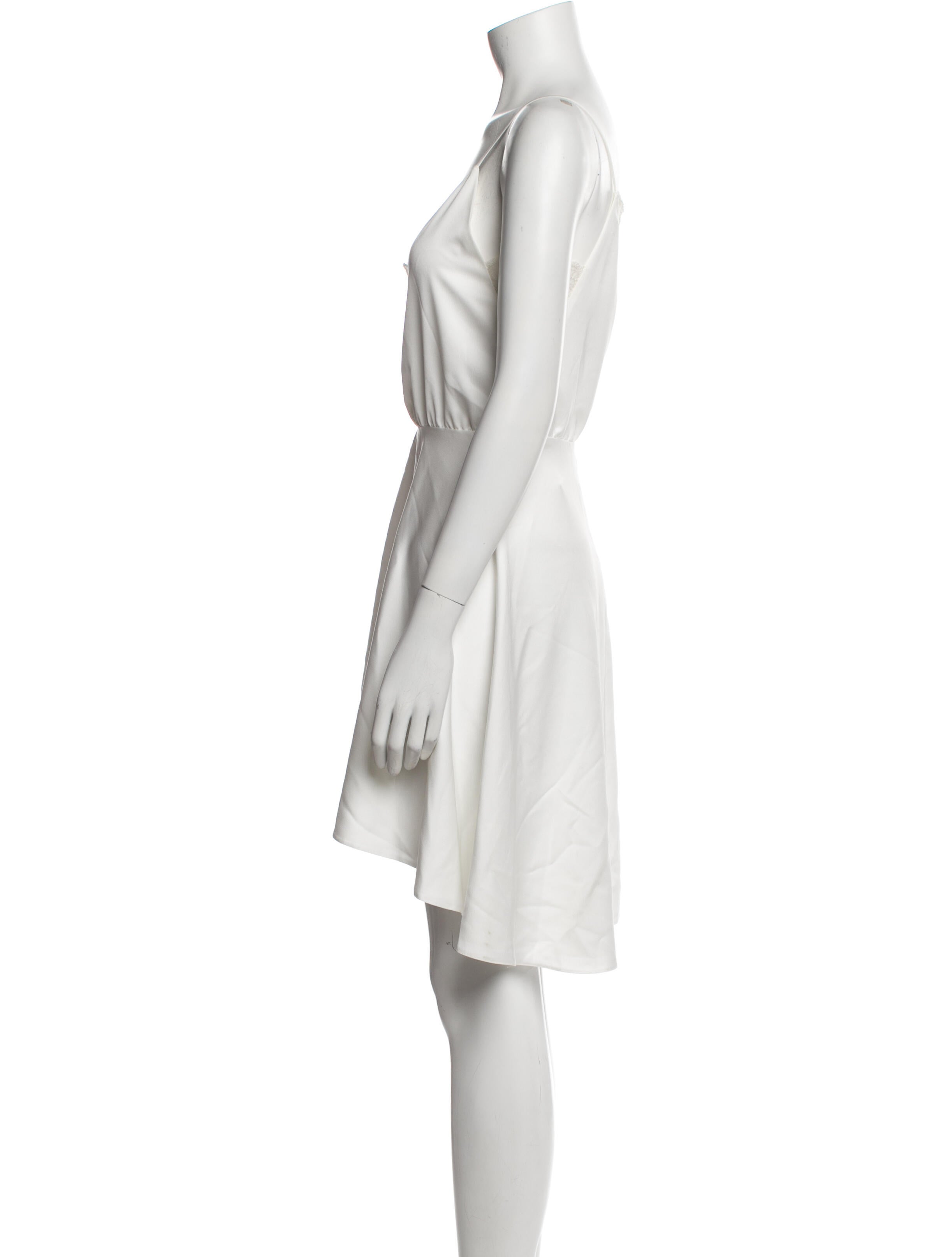 Rime Arodaky V-Neck Mini Dress