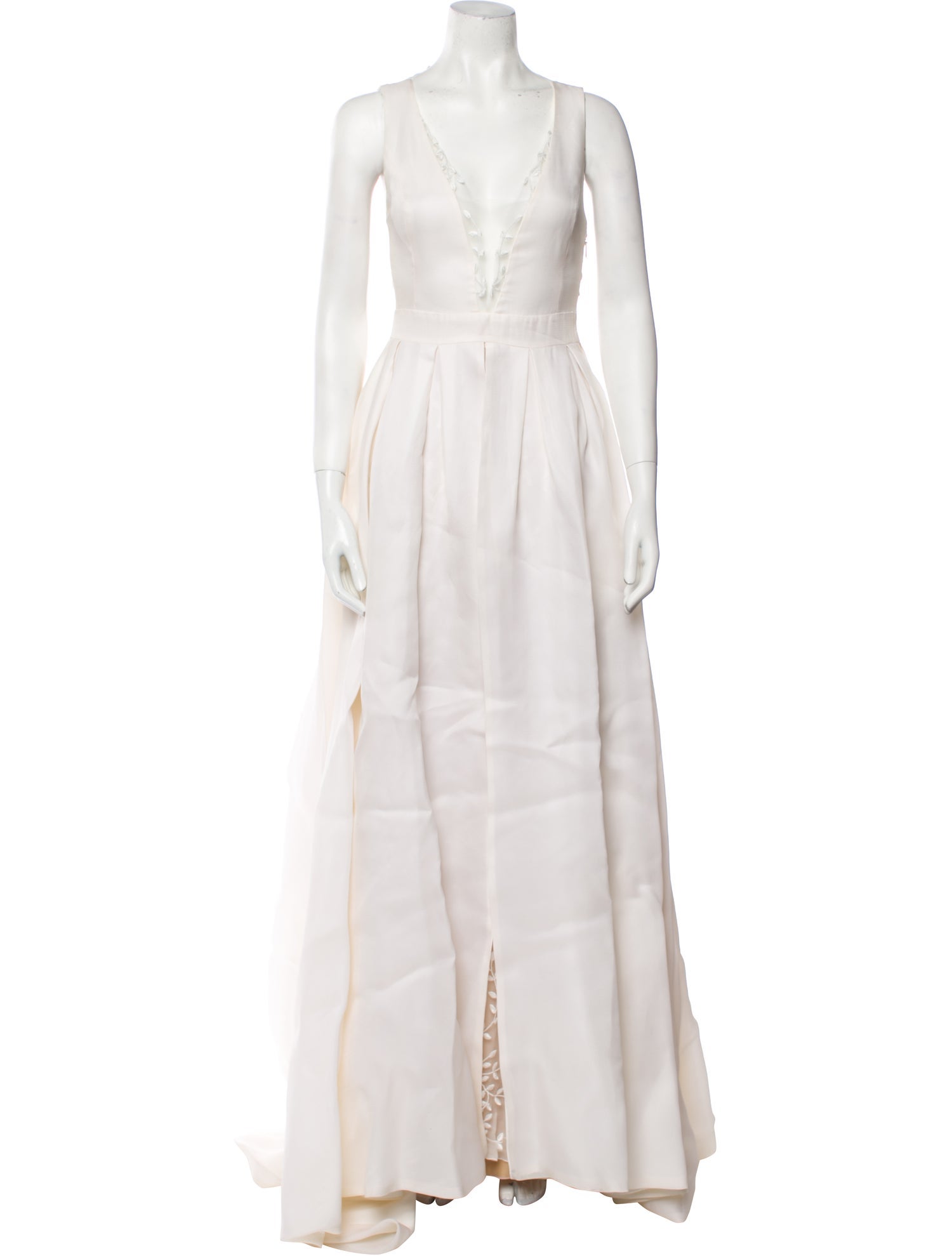 Rime Arodaky V-Neck Long Dress