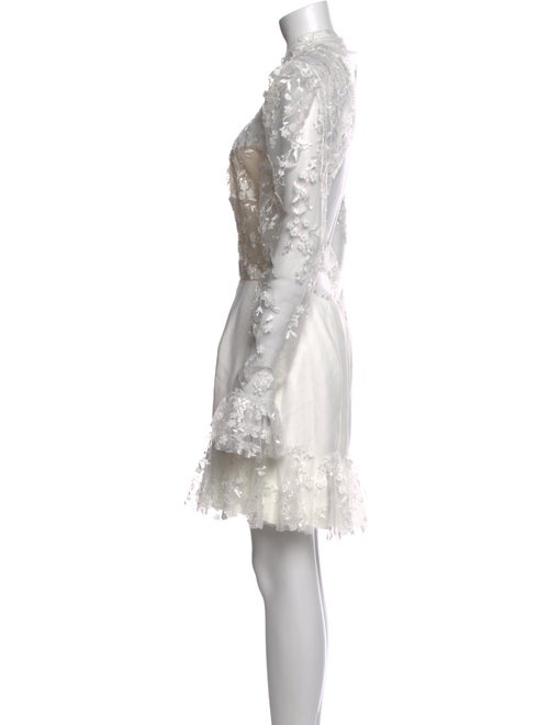 Rime Arodaky Lace Pattern Knee-Length Dress
