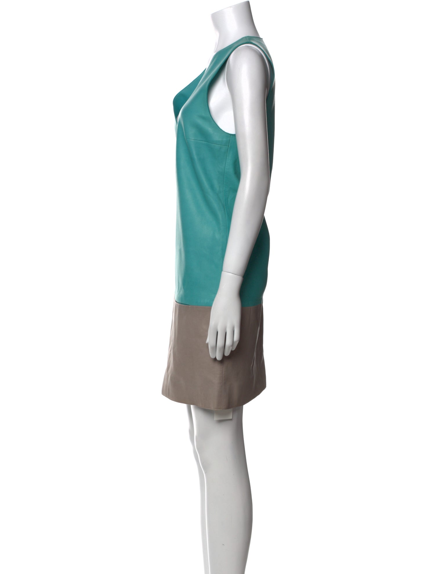 Richard Nicoll Leather Mini Dress