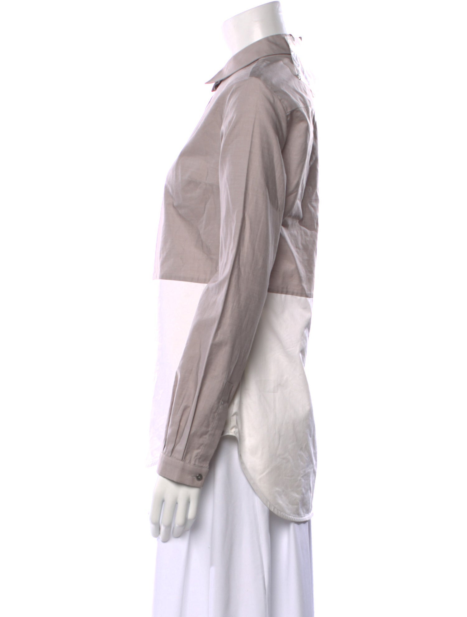 Richard Nicoll Long Sleeve Button-Up Top