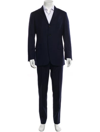 Ring Jacket Wool Two-Piece Suit