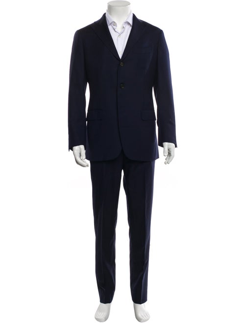 Ring Jacket Wool Two-Piece Suit