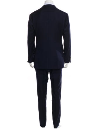 Ring Jacket Wool Two-Piece Suit