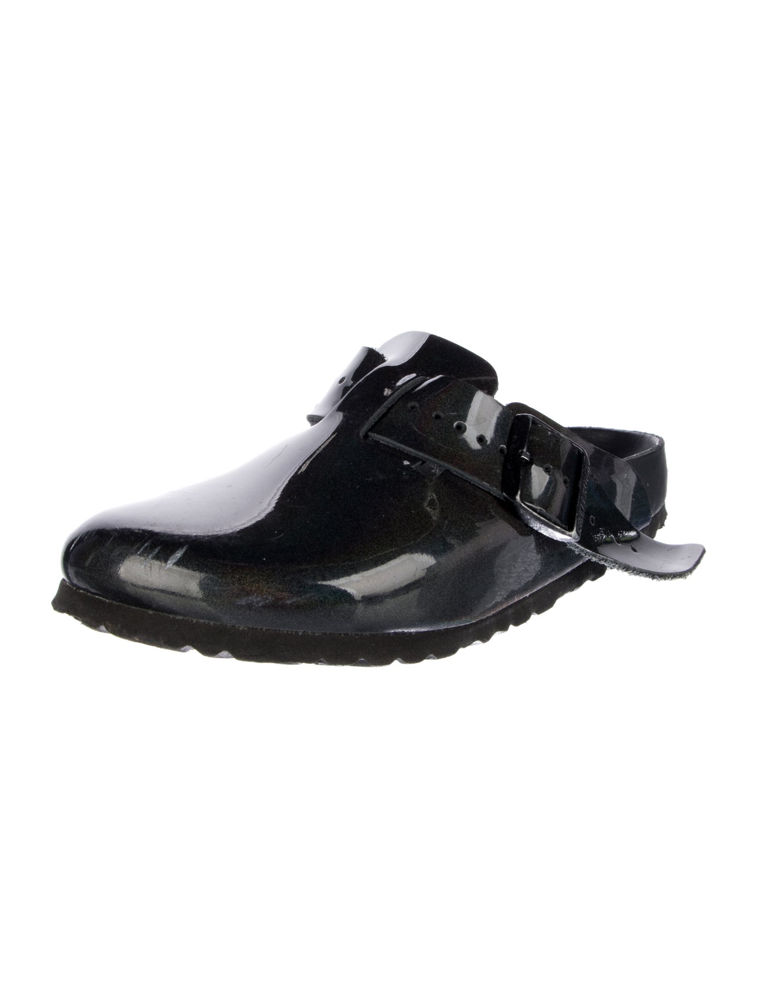 Rick Owens x Birkenstock Patent Leather Mules