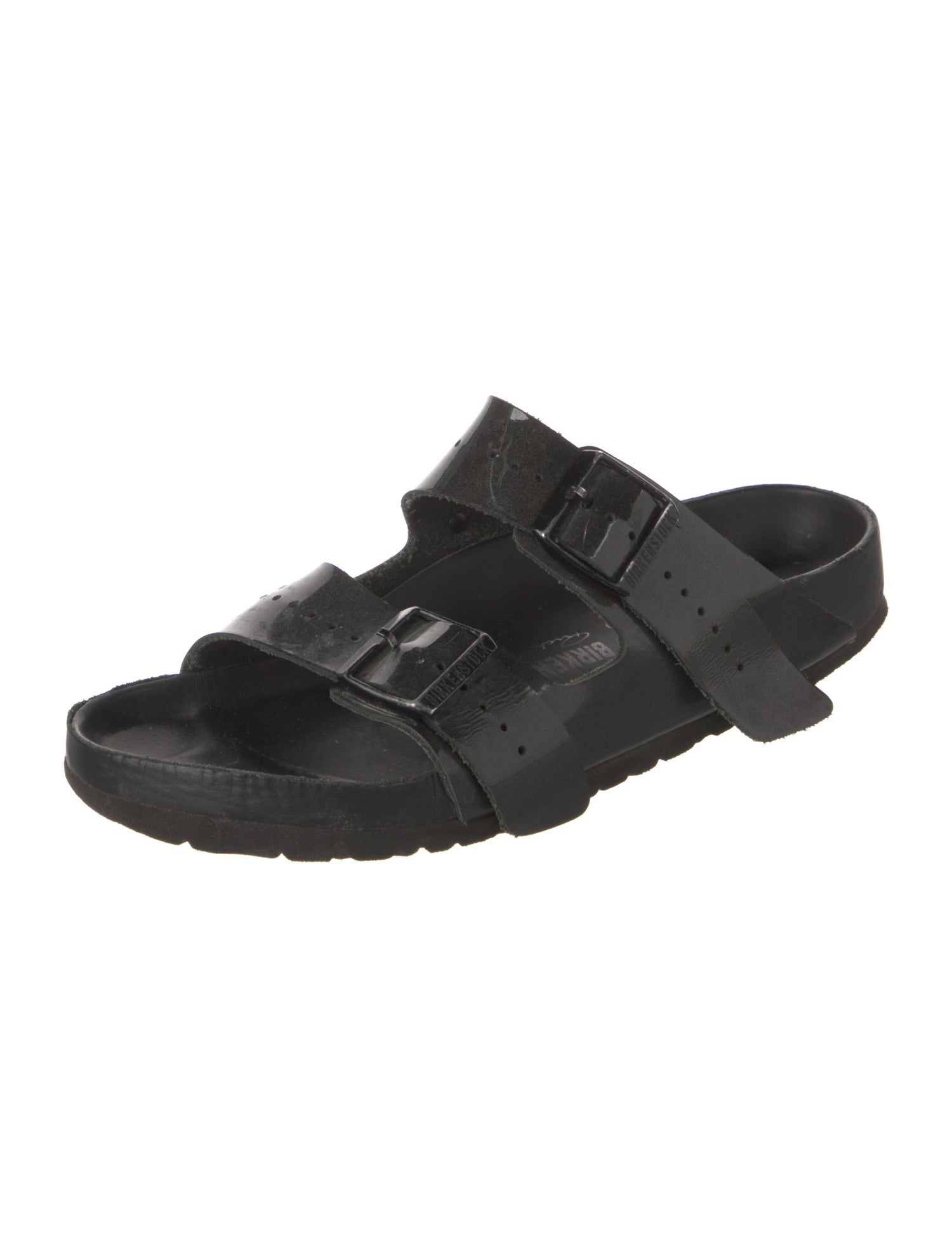 Rick Owens x Birkenstock Leather Slides