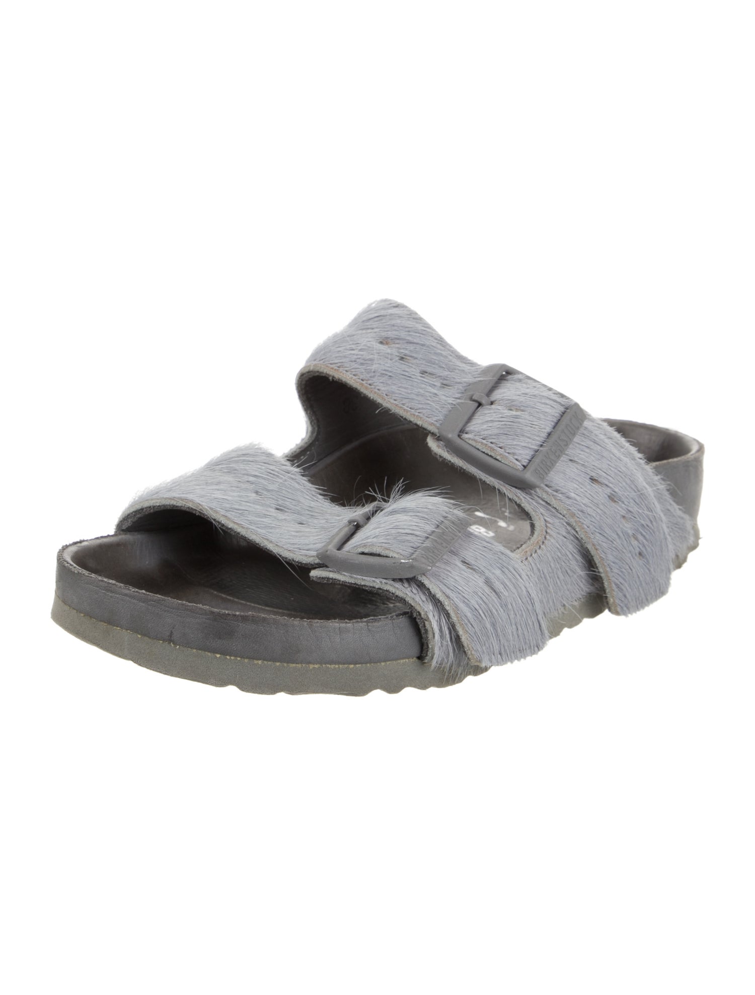 Rick Owens x Birkenstock Ponyhair Slides