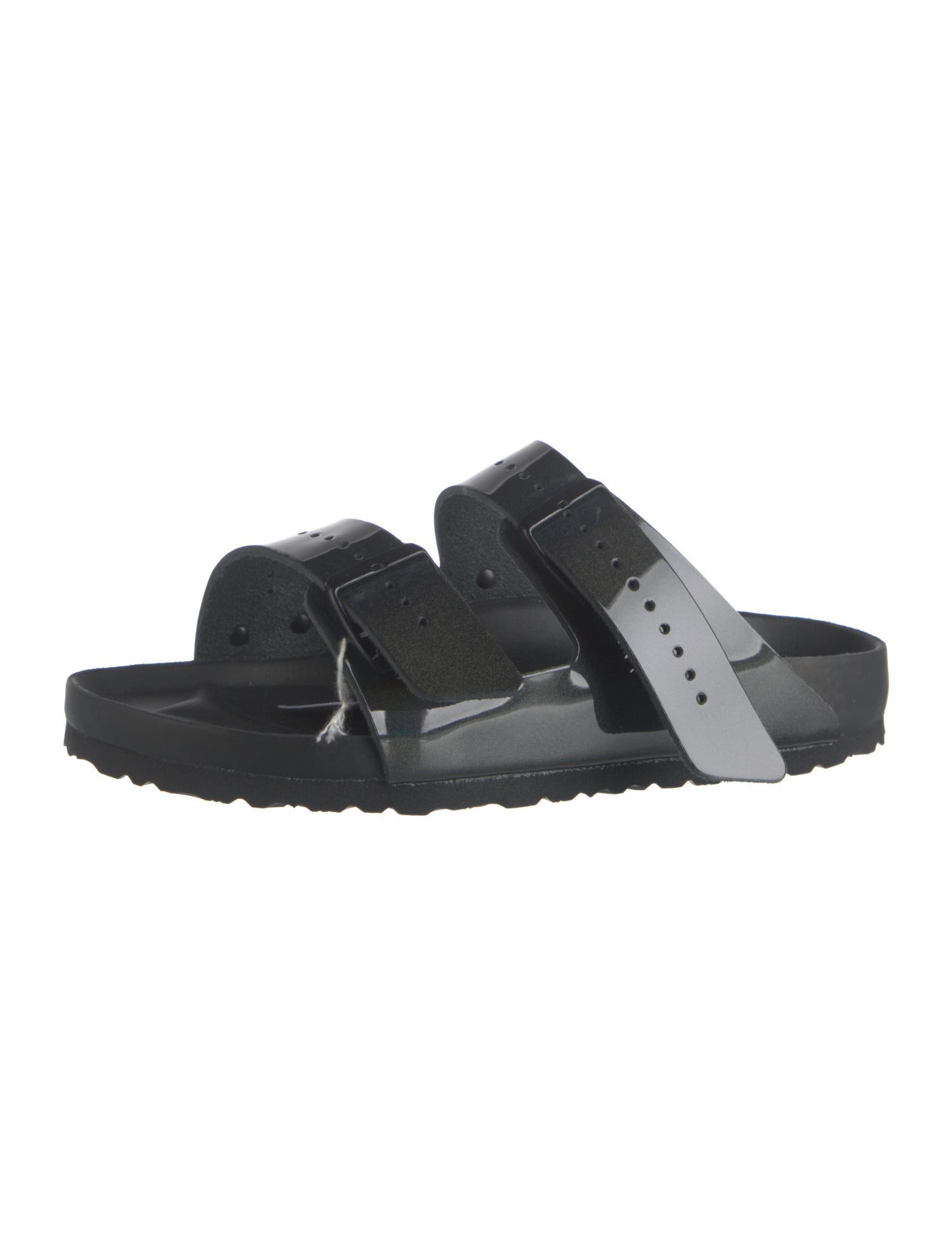 Rick Owens x Birkenstock Leather Glitter Accents Slides