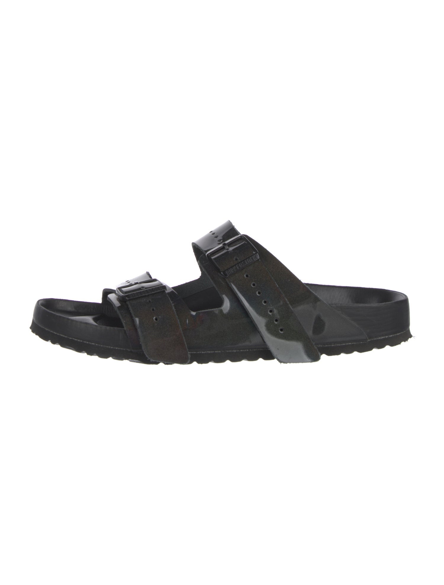 Rick Owens x Birkenstock Patent Leather Slides