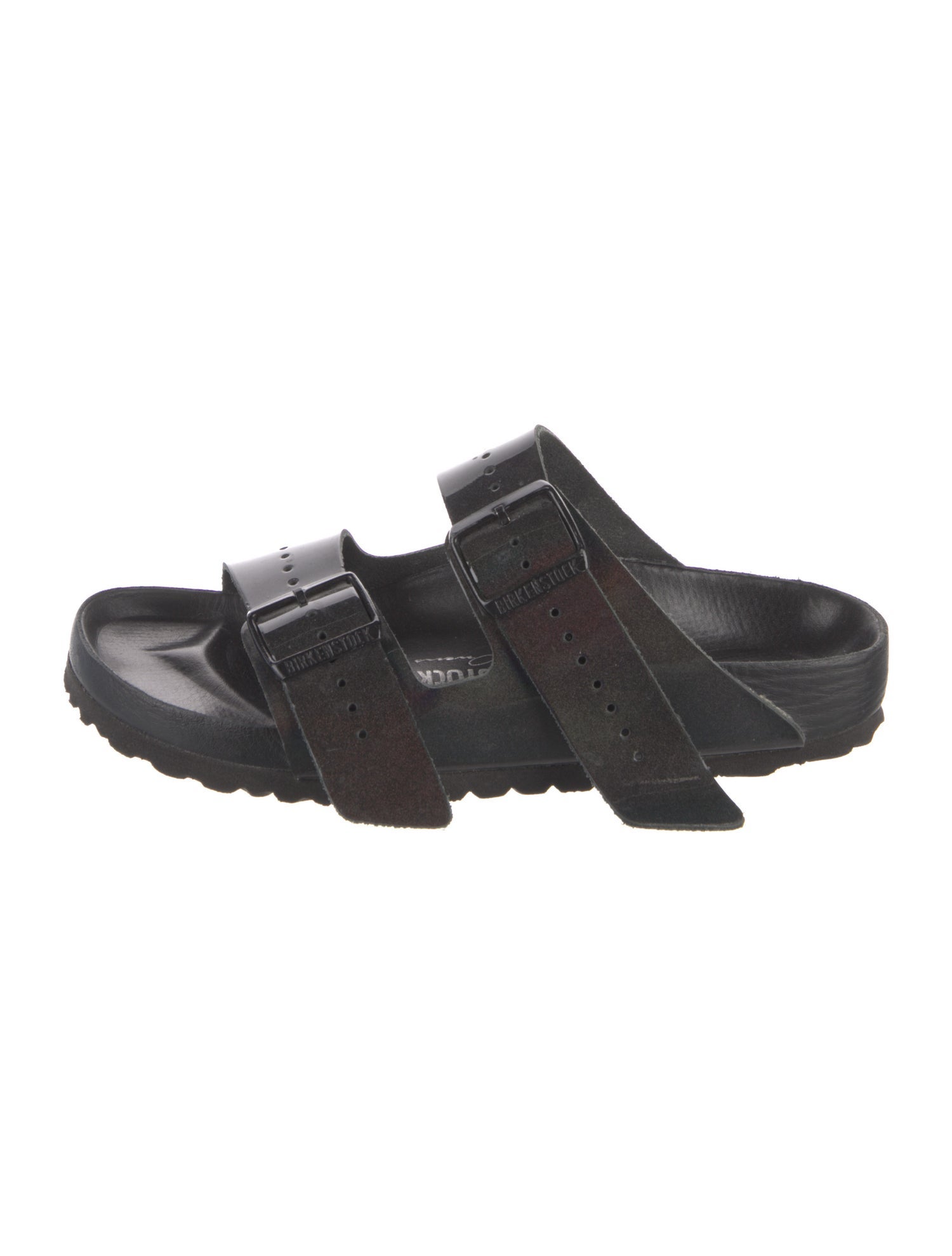 Rick Owens x Birkenstock Patent Leather Slides