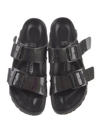Rick Owens x Birkenstock Patent Leather Slides