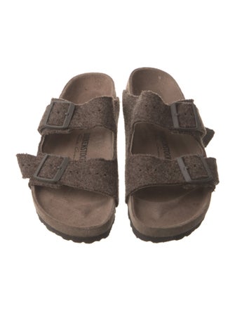 Rick Owens x Birkenstock Suede Slides