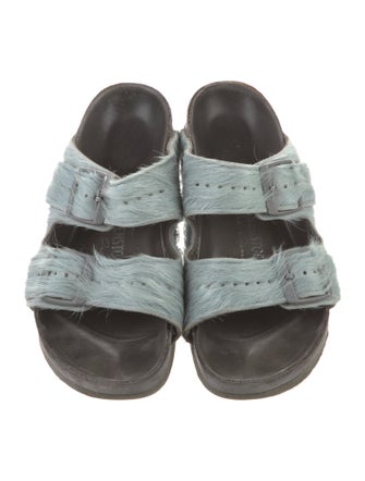 Rick Owens x Birkenstock Ponyhair Slides