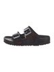 Rick Owens x Birkenstock Patent Leather Studded Accents Slides