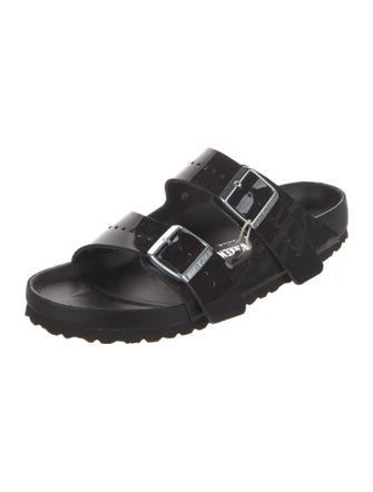 Rick Owens x Birkenstock Patent Leather Studded Accents Slides
