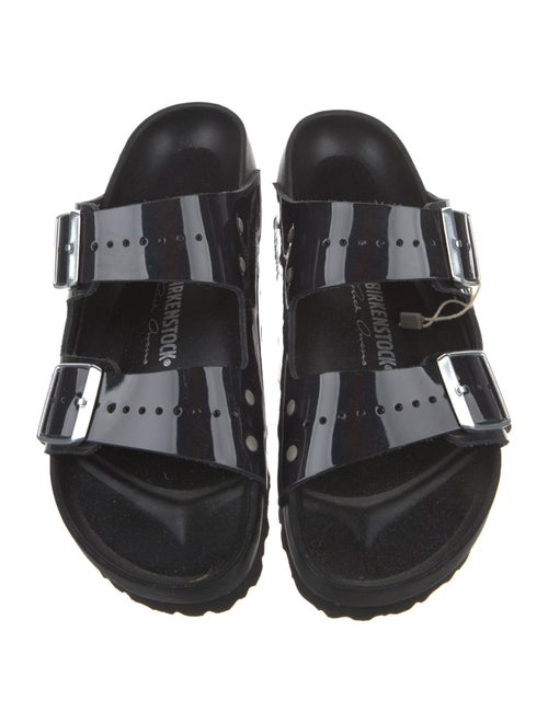 Rick Owens x Birkenstock Patent Leather Studded Accents Slides