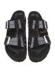Rick Owens x Birkenstock Patent Leather Studded Accents Slides