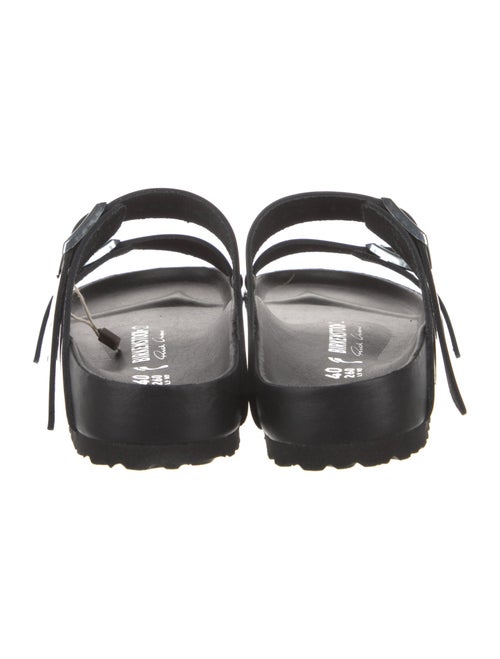 Rick Owens x Birkenstock Patent Leather Studded Accents Slides