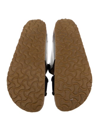 Rick Owens x Birkenstock Leather Colorblock Pattern Slides