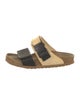 Rick Owens x Birkenstock Leather Slides