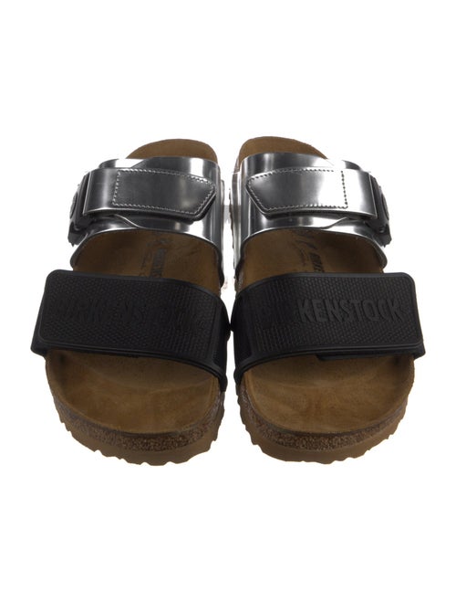Rick Owens x Birkenstock Leather Colorblock Pattern Slides