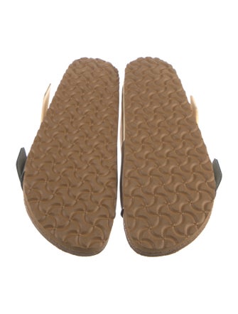 Rick Owens x Birkenstock Leather Colorblock Pattern Slides