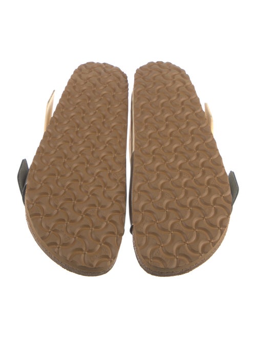 Rick Owens x Birkenstock Leather Colorblock Pattern Slides