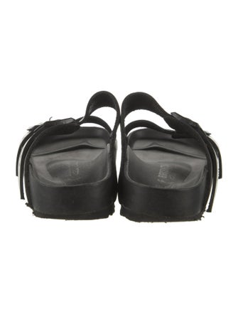 Rick Owens x Birkenstock Leather Slides