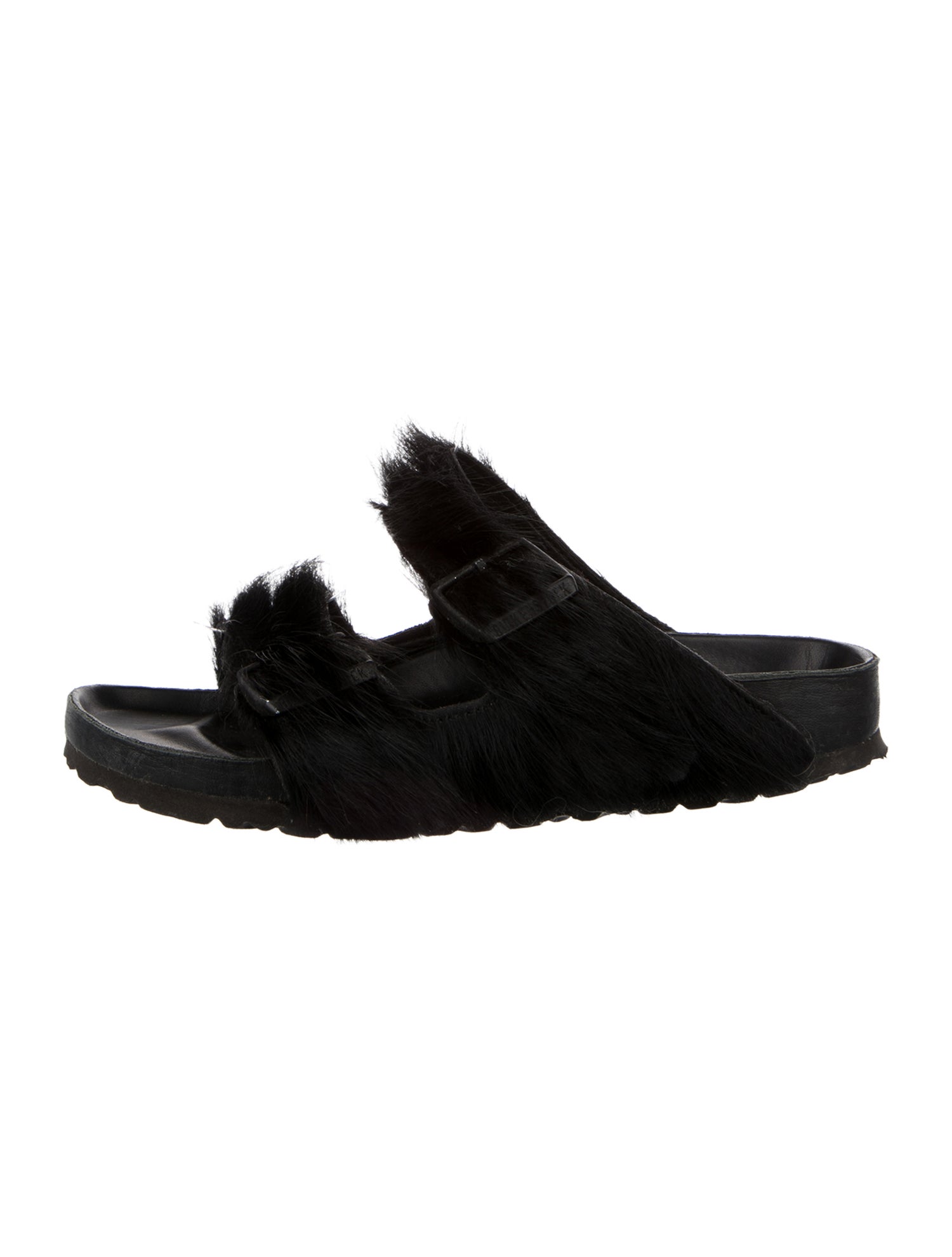 Rick Owens x Birkenstock Ponyhair Slides